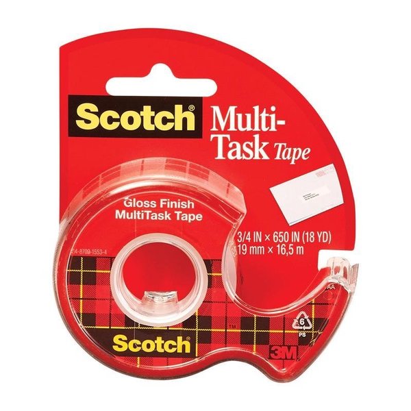 Scotch 3/4 in. W X 650 in. L Tape Clear 25